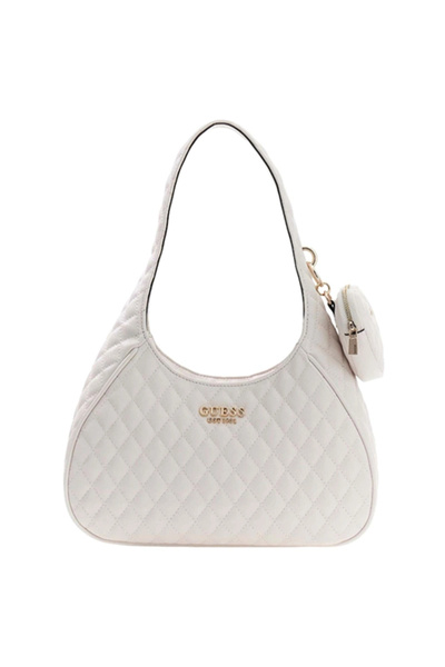 Guess Atabey Hobo Women's White Shoulder Bag Hwqg9894010-Off