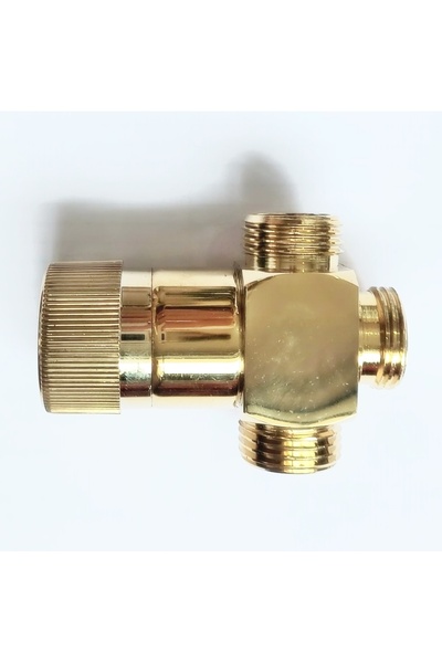 meriva M86 Gold Golden Bathroom Robot Shower Set Diverter Faucet