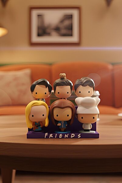 Cosmic Star Friends Figür Özel Tasarım Stand - Mc Donalds Friends Karakterler...