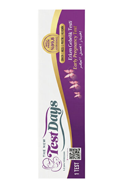 Testdays Midstream Erken Gebelik Testi %99.8 Doğruluk Oranı