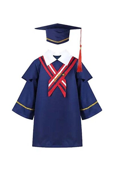Generic Kids Graduation Role Pretend Play Costume With Cap