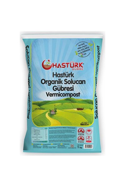 Hastürk Gübre Hastürk Organik Solucan Gübresi 1 Kg.