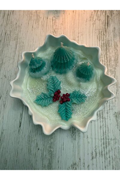 BY CLEO Snowy fir scented candle