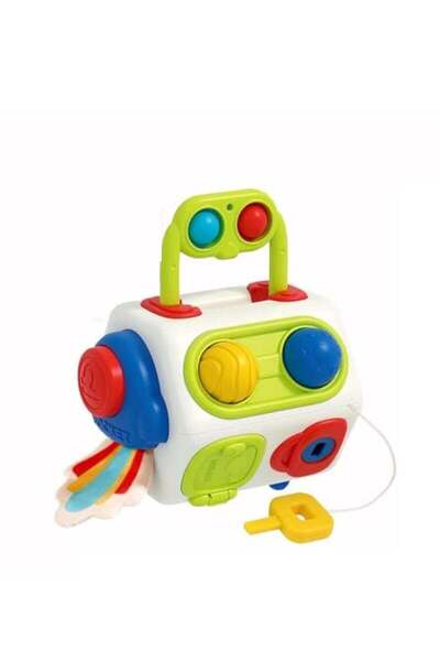 Arabest مكعب الأنشطة للأطفال الصغار من عمر سنة إلى ثلاث سنوات، لوحة أنشطة حسي...