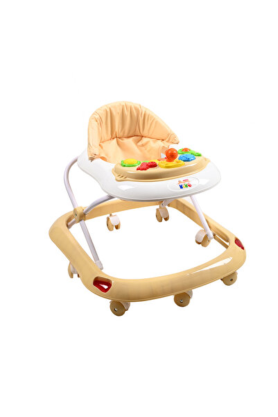 Kiko BABY WALKER WITH TOYS-Beige