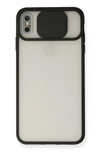 Genel Markalar Newface Iphone Xs Max Kılıf Palm Buzlu Kamera Sürgülü Silikon ...