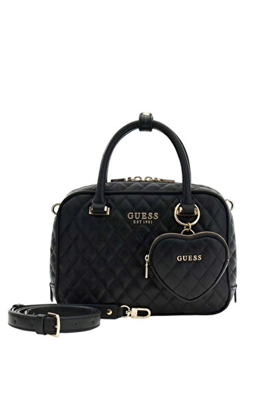 Guess Atabey Kutu Women's Black Handbag Hwqg9894050-Bla