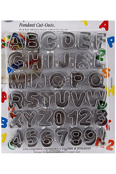 Bezos Kopat Metal Alphabets & Numbers