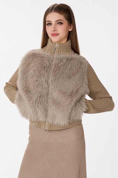 prando Wool and fur jacket