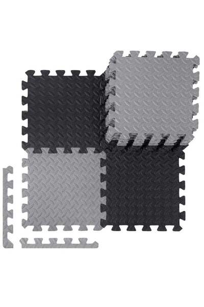 Global فرشة ارضيات تمارين رصاصي و اسود