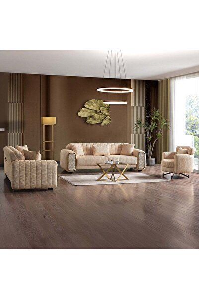 fermina mobilya Esila Koltuk Takımı 3+3+1+1 (Fer225)