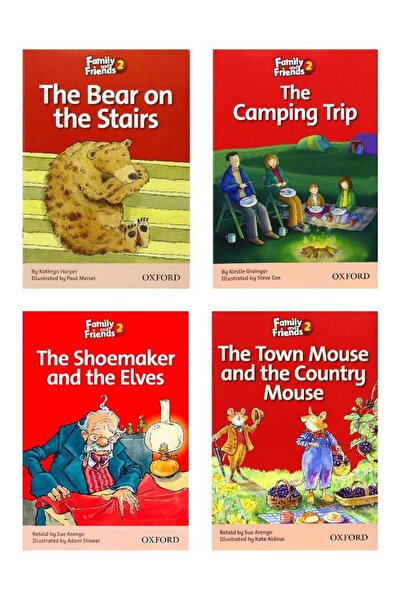 OXFORD UNIVERSITY PRESS Family and Friends 2: The Bear on the Stairs+The Camp...