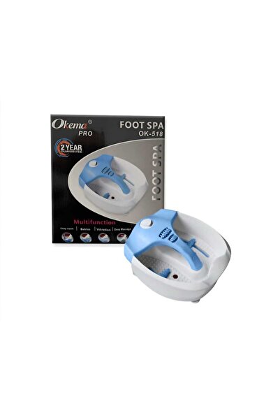Okema جهاز مساج القدم متعدد الوظائف من اوكيما - Pink- OK518