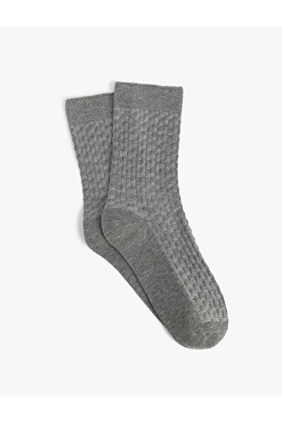 Koton Socket Socks Textured