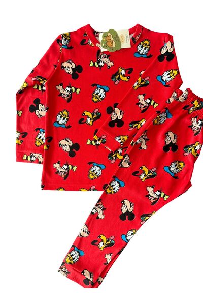 mışıl mışıl kids Set de pijamale pentru copii, din bumbac pieptănat, cu mânec...