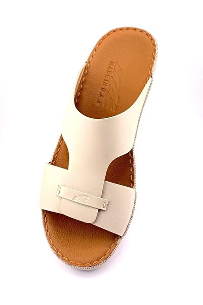 Alnahham AET Arabic Sandals For Men | Outdoor Mens Slippers | Open Toe | Full Genuine Softy Leather