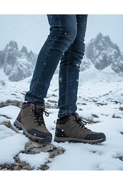 VARLIK AYAKKABI New Season Men's Boots with Zipper