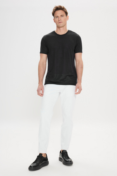 ALTINYILDIZ CLASSICS Black T-Shirt 4A4824200045