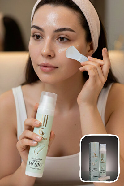 AYMELEK Kadın Tüm Cilt Tipleri İçin Soyulabilen Kolajen Yüz Maskesi