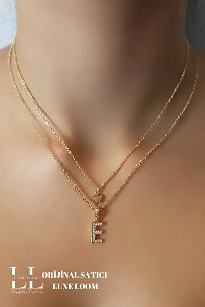 Luxe Loom Zarafetin Işıltısı Kadın Paslanmaz Çelik Gold Renk Zirkon Taşlı Küç...