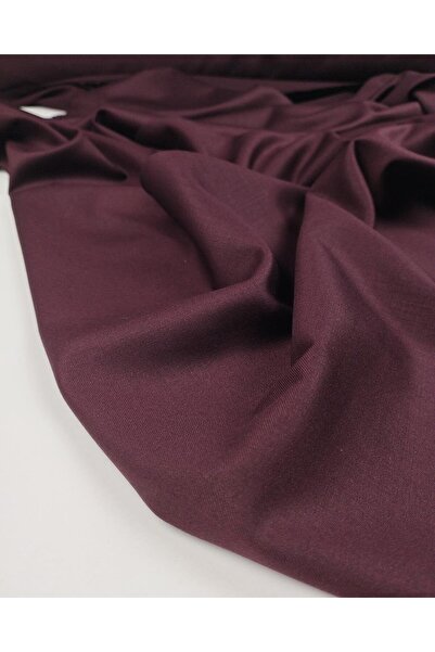 Kumaş Parça Gabardine Dark Burgundy (Width 140 cm X Length 350 cm)