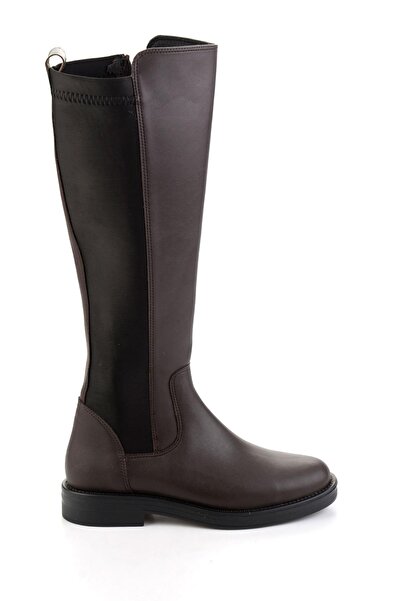 Bambi Kahve Kadın Çizme K03824301709