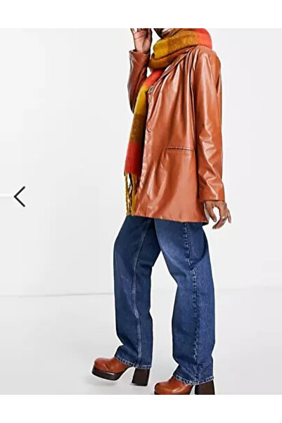 Heartbreak faux leather jacket, brown