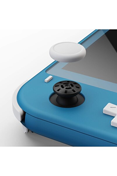 Skull & Co. Replacement Joystick Covers for Switch Lite (Repair Parts) - Lite Gray