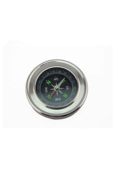 shopwave Round Metal Case Durable Compass 80Mm