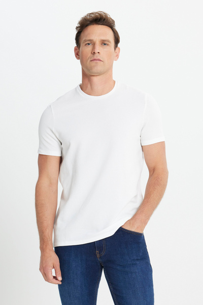ALTINYILDIZ CLASSICS White T-Shirt 4A4824200065
