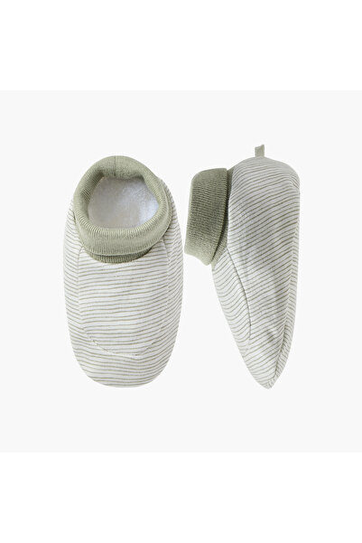 Juniors Striped Booties