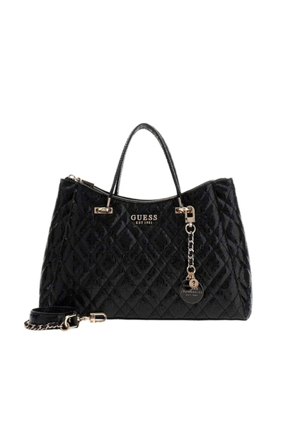 Guess Isemay Girlfriend Shoulder Women's Black Handbag Hwgg9628060-Bla