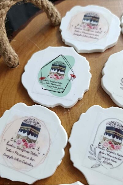 Beyaz Gelincik Tasarım 10 ADET Umre Hatırası Hediyelik, Umre Hediyelikleri, U...