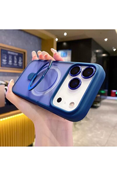 HYPERSOFT iPhone 15 Pro Max (6.7 Inch) Compatible Standable Metal Detailed Lu...