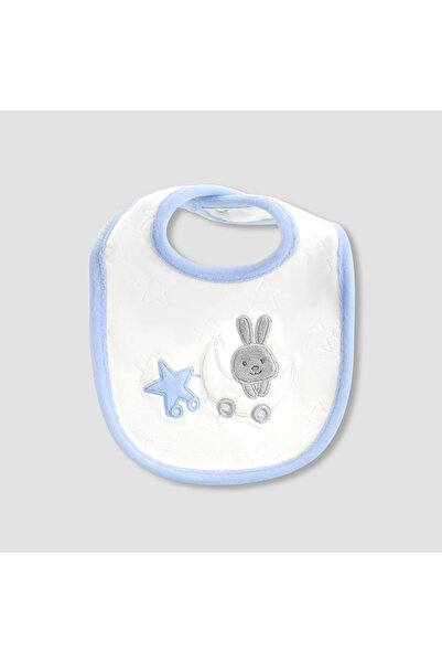 giggles Giggle Baby Bib with Embroidered Detail