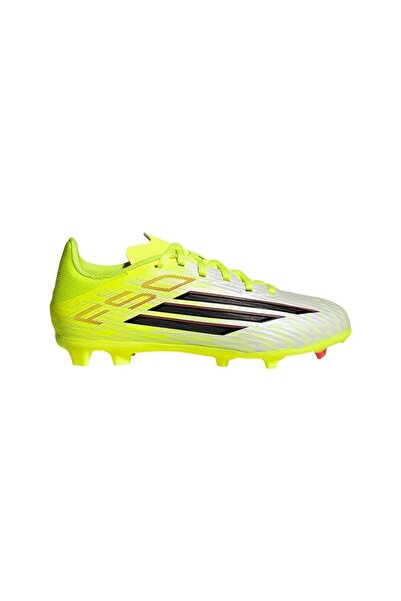 adidas Children's Yellow Football Boots F50 League Fg/Mg J Jr9014