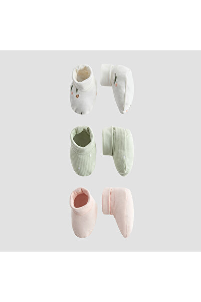 Juniors Assorted Cuffed Booties - Set of 3