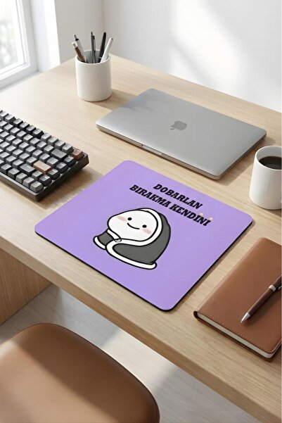 pierrebella 18x22 Cm Desenli Mouse Pad Kaymaz Baskılı Tasarımlı Mouse Pad,Ofis Aksesuarları Get Together