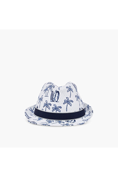 Juniors قبعة بنقشة النخيل