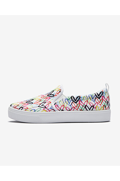 SKECHERS X Jgoldcrown : Poppy - Dri̇ppin Love Women's White Casual Shoes 1555...
