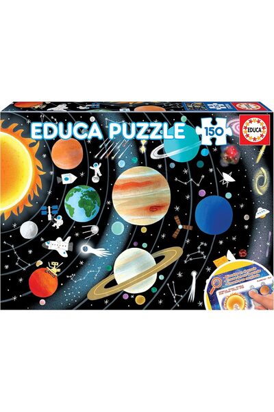 EDUCA Educational Puzzle for Kids - Solar System Puzzle by