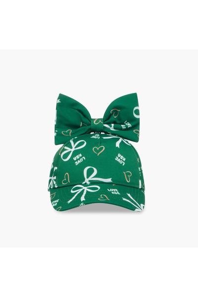 Juniors قبعة مطبوع بإغلاق بشريط لاصق