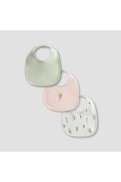 Juniors مريلة متنوعة مع زر إغلاق سريع - مجموعة من 3 قطع