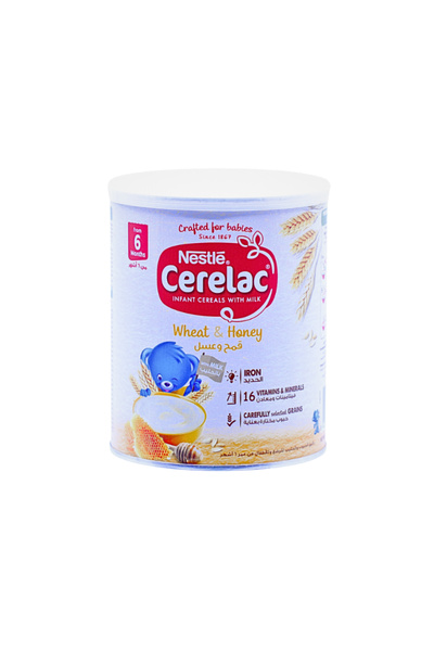 Cerelac WHEAT&HONEY W\MILK +6M 400G