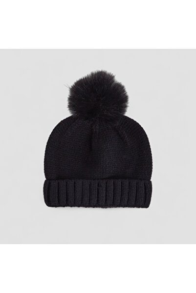 Juniors قبعة شتوية للأولاد بتصميم بوم بوم