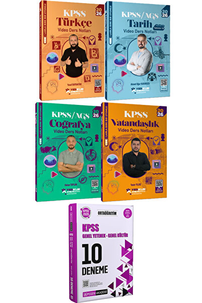 Yediiklim Yayınları Atölye Serisi Türkçe Tarih Coğrafya Vatandaşlık Video Der...