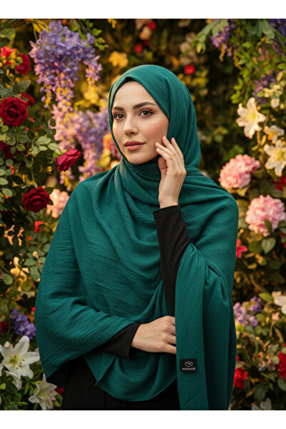 Modakaşmir Fashion Cashmere Sapphire Shawl Black