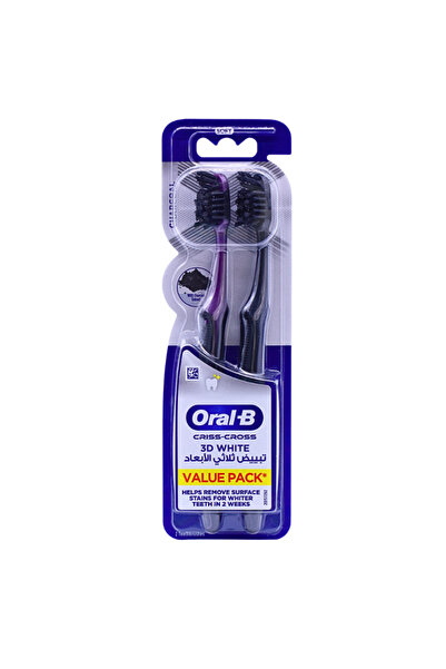 Oral-B TOOTHBRUSH 3D WHITE 2 PCS