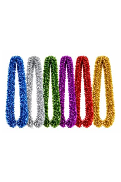 Kika Kikajoy Sa šljokicama Božićni ukras girlanda 2 m 3 cm (2000894) 1 komad