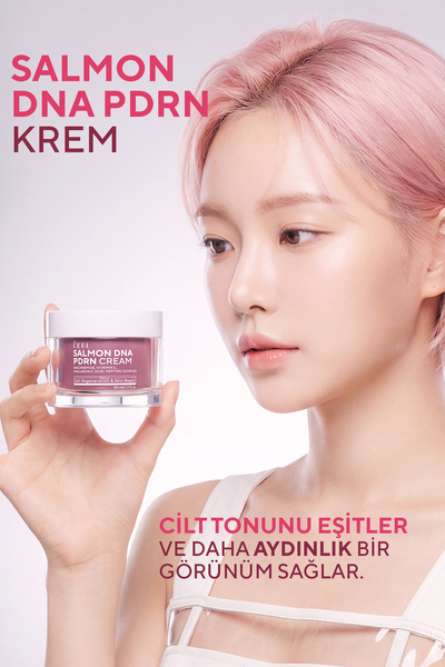 The Ceel Somon DNA PDRN Onarıcı Yüz Kremi – Seramid & Peptit Kompleksi 50 ml